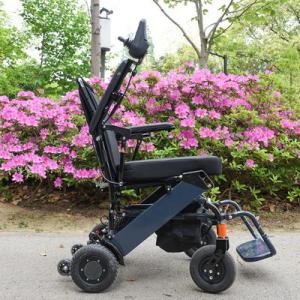 China Disabled Mobility Collapsible Wheelchairs Electric 100KG Load wholesale