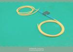Fiber attenuator,1550nm, 62.5/125um fiber, 20.8x8.8x5mm, 1~60dB attenuation.