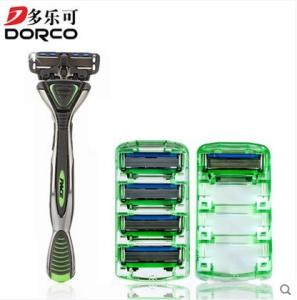 China 6 Blades razor for shaving , Pace 6 blue lubricating strip Razor Cartridges wholesale