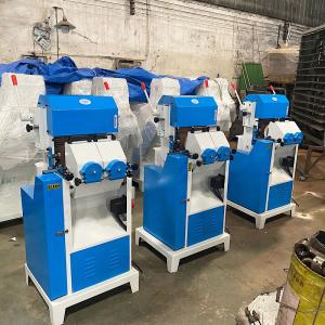 China Wood Sanding Machine with 3kw Motor Power Double Band Round Rod Polishing and Smoothing wholesale