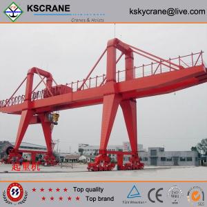 China A-type 5-50t/10t Double Beam Hook Gantry Crane, Portal Crane Features wholesale