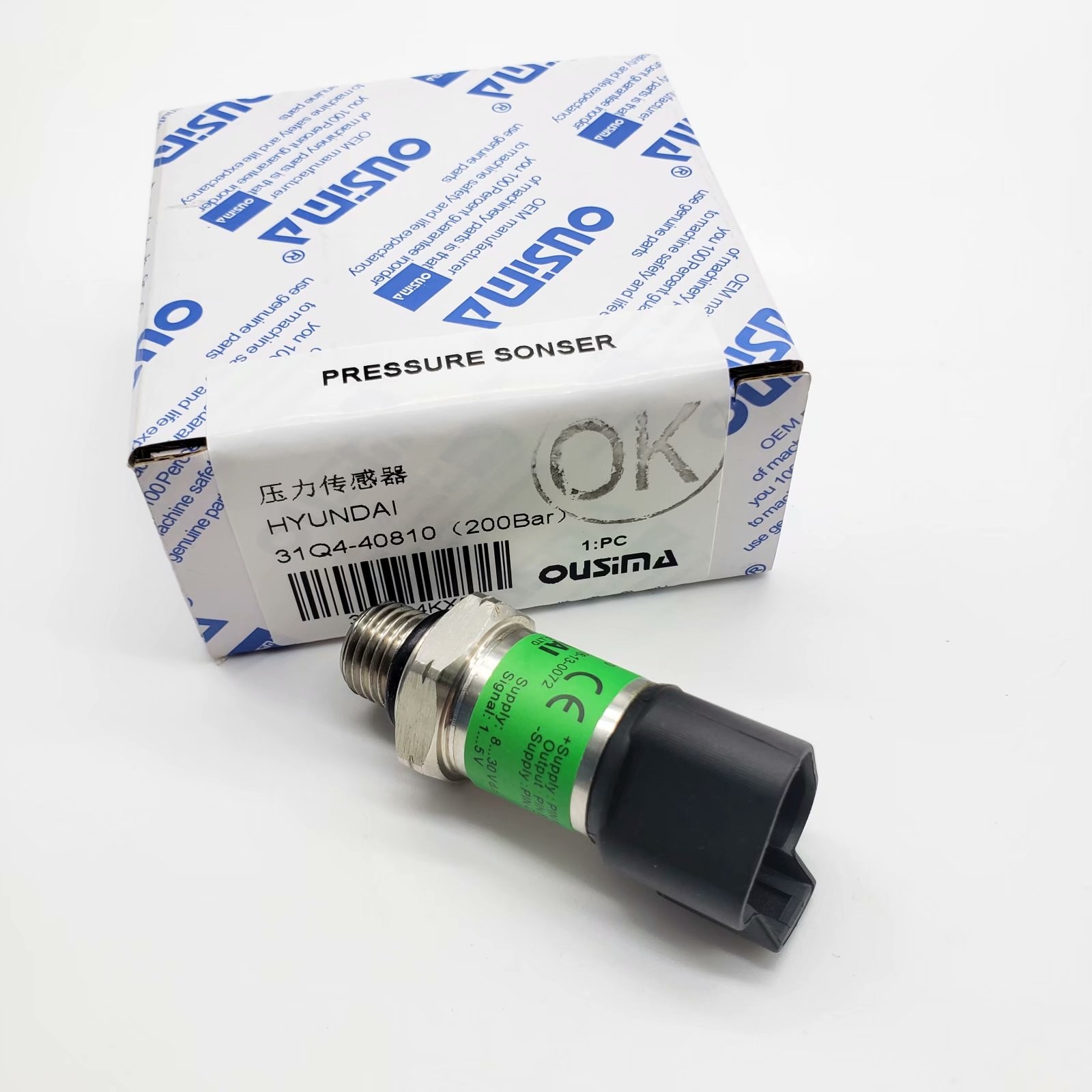OUSIMA Eletric Excavator 31Q4-40810 200 Bar Pressure Sensor
