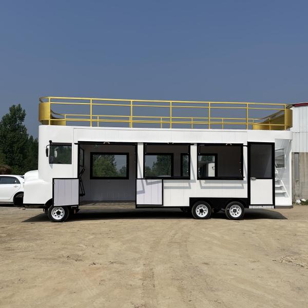 Outlet Outdoor Street Food Cart Fast Food Snack Beverage Drink Ice Cream Cake