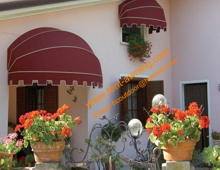 Modern European Style Awning Customized Size New Design Window Canopies