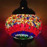 Mediterranean style Art Deco handmade Turkish Mosaic Pendant Lamp(WH-DC-18)