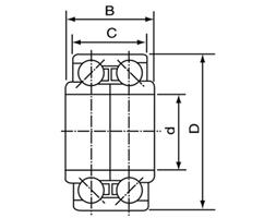 Automotive Bearings Wheel Hub Ball Bearings DAC30600338