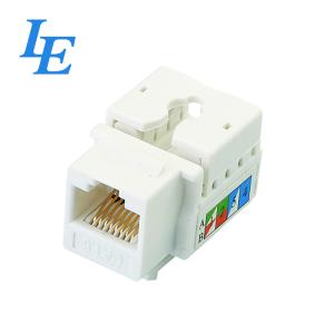 China CAT 5E CAT 6 UTP 90 110 IDC RJ45 Network Keystone Jack wholesale