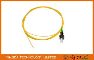 China Pigtail OS1 FC APC Simplex SM 0.9mm 3Meter Fiber Optic Cable Yellow wholesale