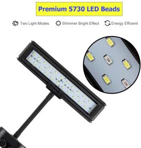 China Blue White Clip On Saltwater Aquarium Light wholesale