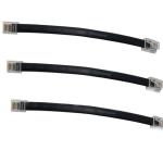 mobile 6P6C rj12 Telephone extension Cable PVC jacket