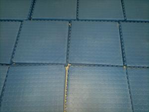 China PVC textured invisible joint interlocking floor tiles wholesale