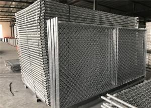 China 6'X12' temporary fence panels for construction site tube 1⅝&quot;(42mm) chain link fence panels tube wholesale