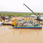 Siemens PLC System 24inch Cutter Suction Sand Dredger for River Lake Port