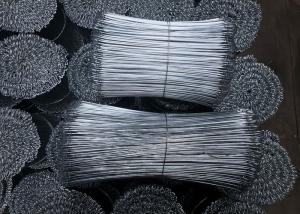 China 18 Gauge 24 Inches BWG8 Hot Galvanized Iron Loop Tie Wire wholesale