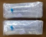ISO9001 Transparent PEVA Storage Bags Standing EVA 0.3mm With Plastic Snap