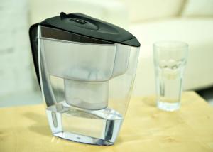 China 5 Cup / 6 Cup / 7 Cup / 18 Cup Water Purifier Pitcher 4 Step Filtration Carbon Resin Filter wholesale