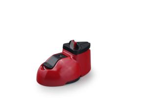 China ND-087 Red Scissor And knife Sharpener Kitchen Knife Sharpener With Suction Cup wholesale