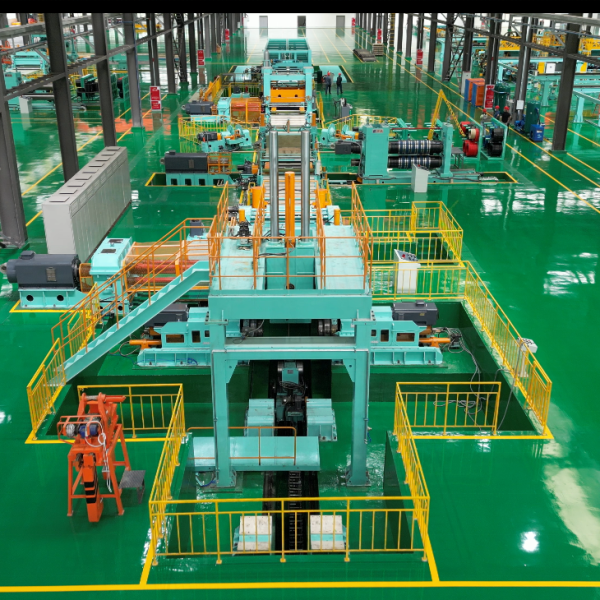 25mm Thick Plate Leveling and Cross Cutting Machine with Stable Core Components Bearing