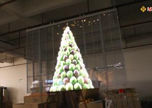 China High Brightness LED Transparent Screen P16 For Indoor Advertising wholesale