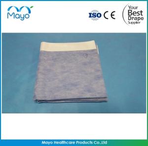 China Blue SS SMS TUR Drape 35g 40g Adhesive Drapes Surgical wholesale