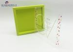 Retail Product Custom Plastic Box Packaging Offset Printing Clear PET Sleeve