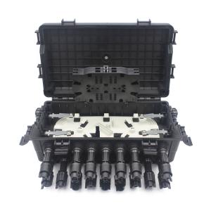 China 16F Outdoor Fiber Optic Cable Connection Box with TYCO Adapter For Metro Networks wholesale