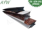 Matte Black Coffee Tea Bags Finished Side Gusset Foil Tin Tie With Private Label