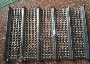 China 0.57mm Galvanized High Ribbed Formwork For Tunnels Bridges on sale