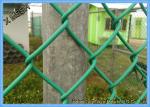 Extruded Chain Link Fence Privacy Screen / Slats PVC Coated For Border Fencing