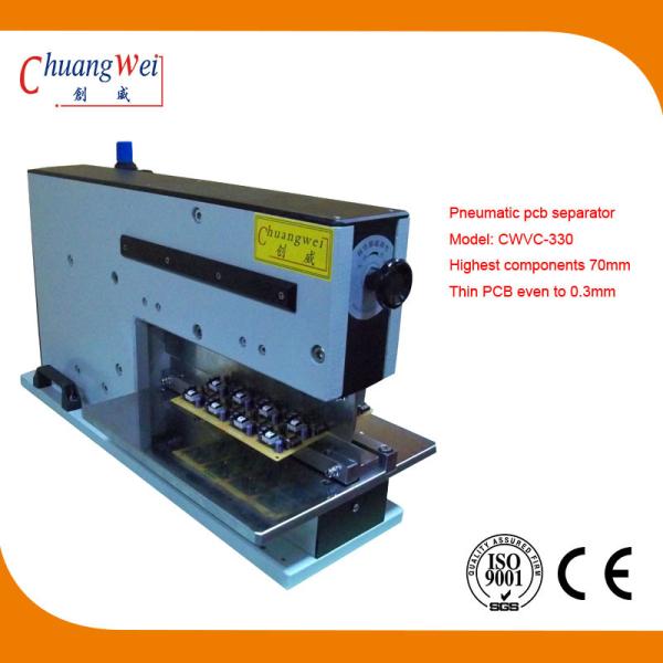 PCB V-Cut Machine Optional 110V 220V 10W Pneumatic 620 * 230 * 400mm,PCB