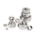 Hex Nuts M12 M14 M16 M18 M20 M22 M24 Black Nut Ss304 Din934 High Strength