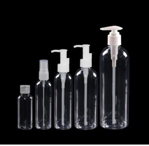 China Shampoo Shower Gel Hand Sanitizer 500ml PET Airless Pump Bottle wholesale