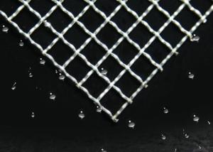 China Crimped AISI202 Perforated Metal Mesh Screen , Woven 2 Inch Wire Mesh wholesale