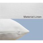 Custom Blank White Linen Sublimation Pillowcase For Sublimation Photos Printing