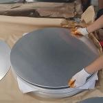Custom Aluminium Sheet Plate Metal Disc Circle 7mm 7.5mm 8mm 9mm 9.5mm