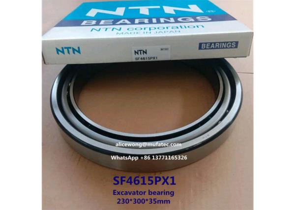 SF4615PX1 SF4615 excavator bearing thin section angular contact ball bearing 230