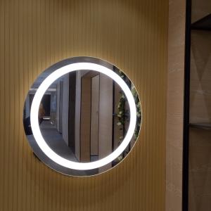 China Modern Design Style Round Wall Mounted LED Bathroom Mirror with Touch Sensor Switch wholesale