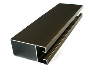 High Gloss Champagne Anodized Aluminium Profiles