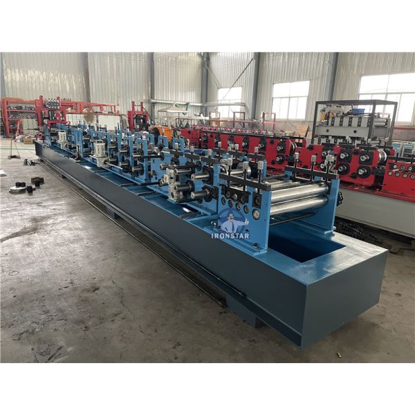 “High Speed Automatic CZ Channel Roll Forming Machine with PLC & Quick Change System Automatic CZ Interchangeable Purlin Roll Forming Machine PLC
