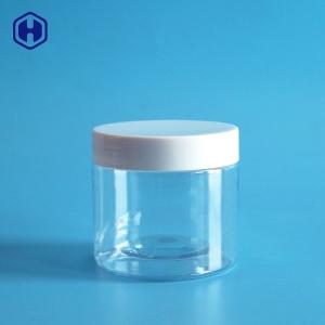 China Nontoxic Round Plastic Containers With Screw On Lids Eco Friendly wholesale