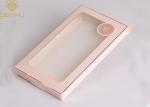 Pink Cell Phone Case Retail Packaging Boxes For Mobile Phone Cover Box