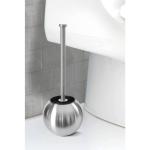 Round Toilet Brush And Holder Morden Free Standing Clean Tool Customized Logo