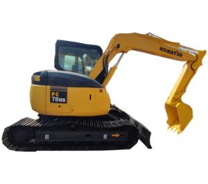 China Komatsu PC78US 6 Used Mini Excavator 7 Ton wholesale