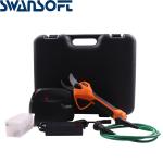 SWANSOFT Electric Pruning Shears 35mm Portable Electric Secateurs Orchard