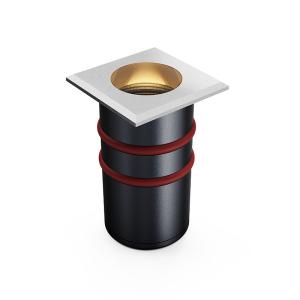 China 1.5W Mini Size Square Cover Recessed Underground Light 12v 24v DC Input Voltage wholesale