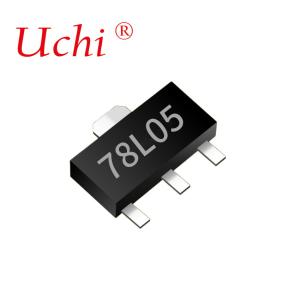 China SOT89-3 78L05 5v Voltage Regulators Plastic Encapsulate wholesale