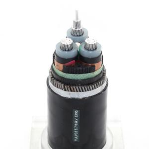 China 33kv Medium Voltage Power Cable PVC/XLPE/PE Insulated PVC Sheatd Aluminum Copper Underground wholesale