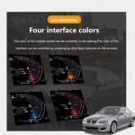 Viknav For BMW Z4 E89 (2009-2018) 12.3 inch CIC LCD Speedmeters Dashboard Player