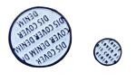 Jeans Custom Clothing Buttons Nickle Free , Engraved / Embossed