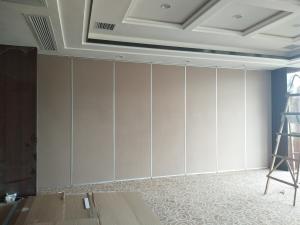 China Sliding Aluminium Track Partition Removable Walls / 4m Height Sound Proof Room Dividers wholesale